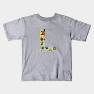 Monogram letter L Kids T-Shirt